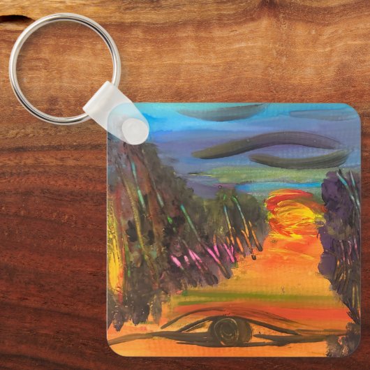 Eyes of the horizon sleutelhanger (Voorkant)