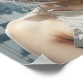 Eyes of Tomorrow: Blind Futuristisch Meisje Poster (Hoek)