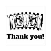 Eyes, ogen thank you! rubberstempel (Afrduk)