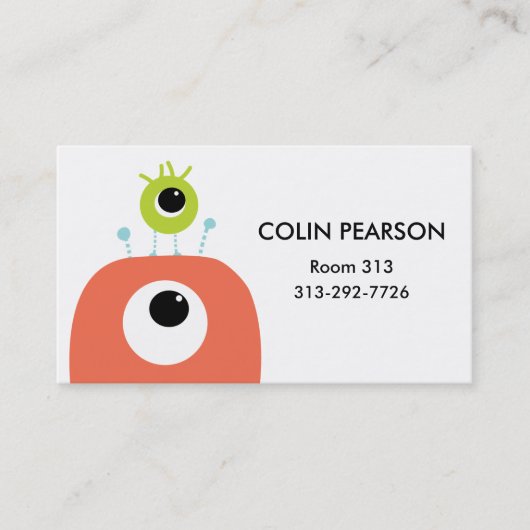 Eyes on You | Kind Calling Card Contactkaartje (Voorkant)