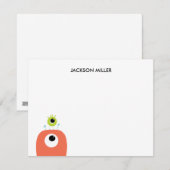 Eyes On You | Persoonlijk A2-schrijfpapier Notitiekaartje (Voorkant / Achterkant)