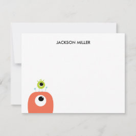 Eyes On You | Persoonlijk A2-schrijfpapier Notitiekaartje
