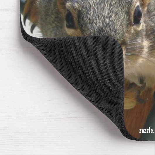 Eyes on You Squirrel Mousepad Muismat (Hoek)