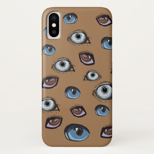 Eyes Pattern Case-Mate iPhone Case (Achterkant)