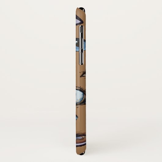 Eyes Pattern Case-Mate iPhone Case (Achterkant/links)