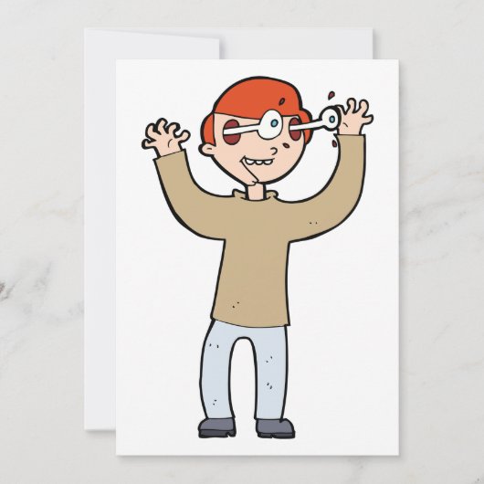 Eyes Popping Out Kaart (Voorkant)