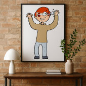 Eyes Popping Out Poster