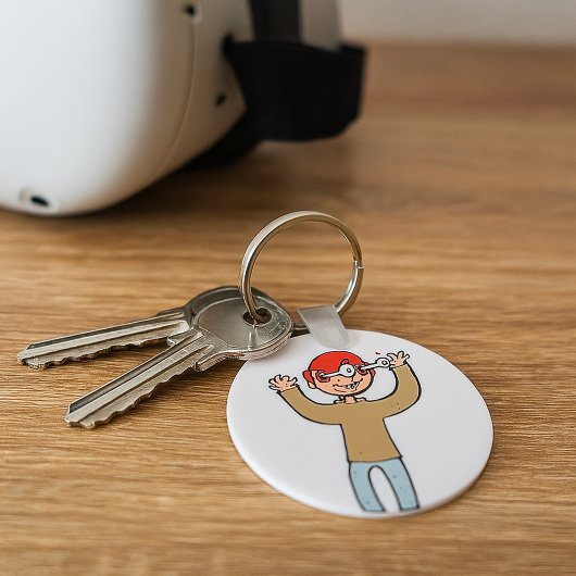 Eyes Popping Out Sleutelhanger