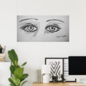 Eyes Poster (Thuiskantoor)