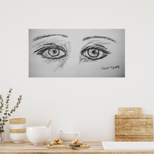 Eyes Poster (Keuken)