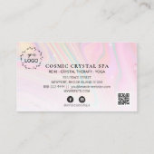 *~* Eyes QR Lashes Brows Bedankt voor LOGO Klantenkaartje (Achterkant)