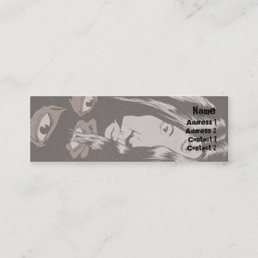 Eyes - Skinny Mini Visitekaartje (Voorkant)