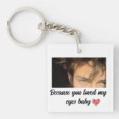 Eyes T-shirt cadeau Sleutelhanger (voorkant)