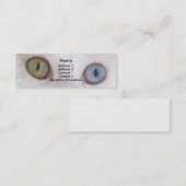 Eyes voor jou mini visitekaartje (Voorkant / Achterkant)