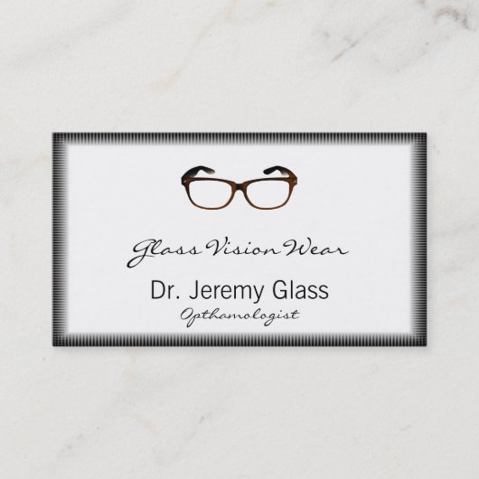 Eyeslijtbril Visitekaartje (Voorkant)