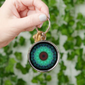 Eyesore Blauwgroen Evil Eye Sleutelhanger (Hand)