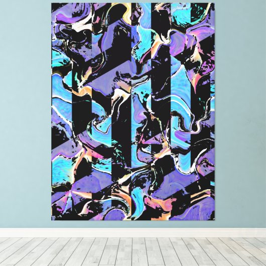 Eyesore canvas print (Insitu (Houten vloer))