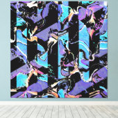 Eyesore canvas print (Insitu (Houten vloer))