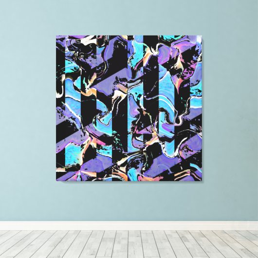 Eyesore canvas print (Insitu (Houten vloer))