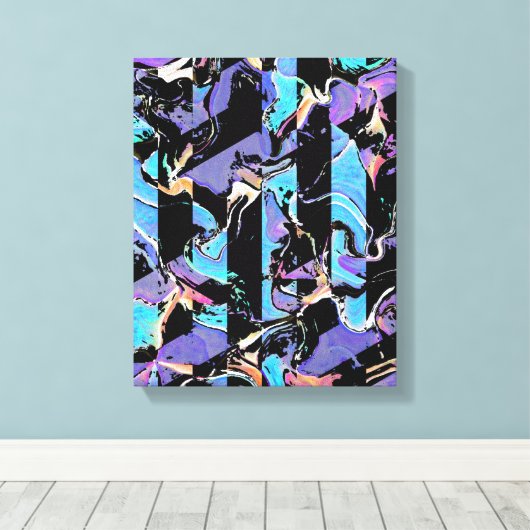 Eyesore canvas print (Insitu (Houten vloer))