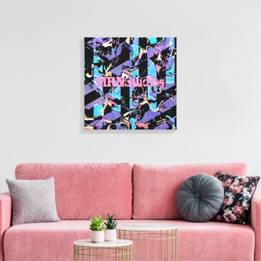 Eyesore canvas print (Insitu (Woonkamer))