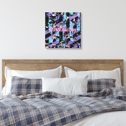 Eyesore canvas print (Insitu (Slaapkamer))