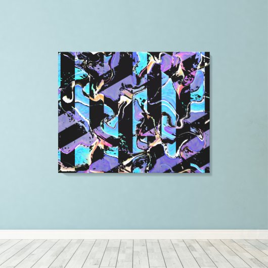 Eyesore canvas print (Insitu (Houten vloer))