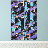 Eyesore canvas print (Insitu (Houten vloer))