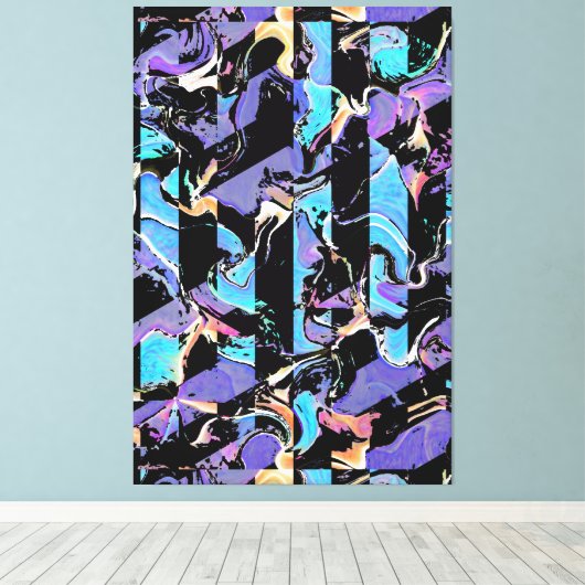 Eyesore canvas print (Insitu (Houten vloer))