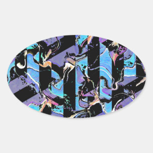 Eyesore classic ronde sticker