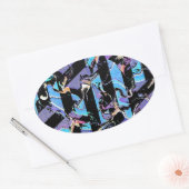 Eyesore classic ronde sticker (Envelop)