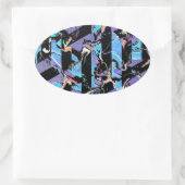 Eyesore classic ronde sticker (Tas)