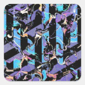 Eyesore classic ronde sticker (Voorkant)