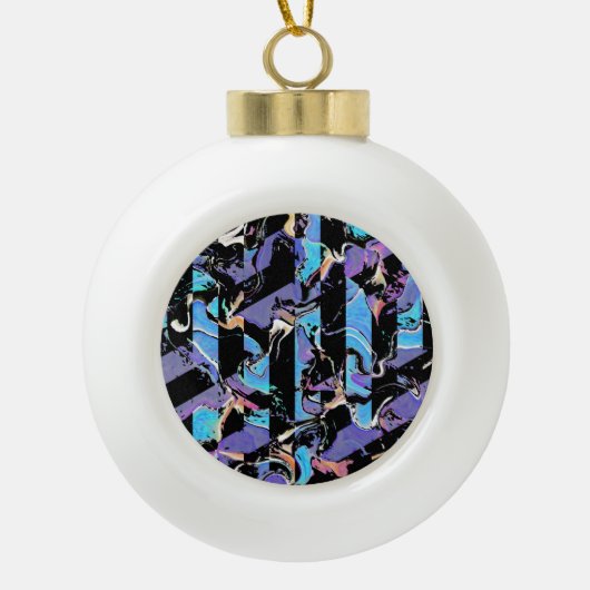 Eyesore keramische bal ornament (Voorkant)
