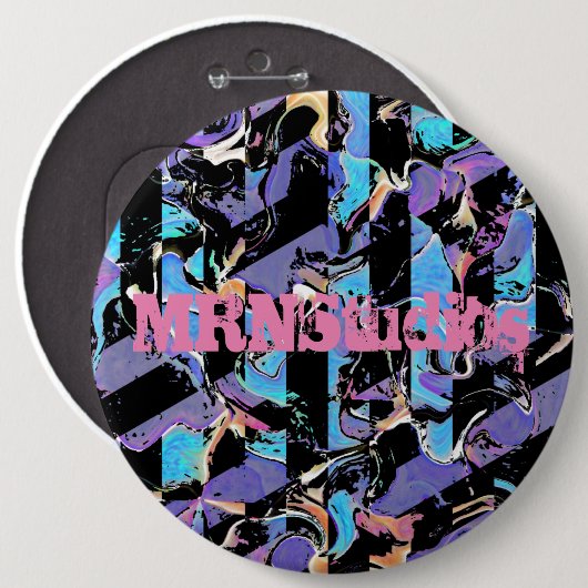 Eyesore-knop Ronde Button 6,0 Cm (Voorkant /achterkant)