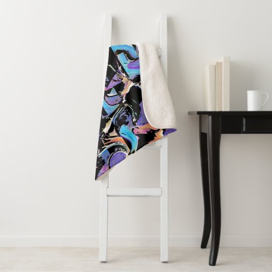 Eyesore sherpa deken (In situ)