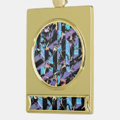 Eyesore verzilverd banner ornament verguld banner ornament (Links)