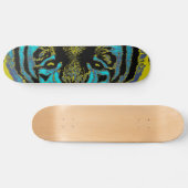Eyes's Tiger - Schone Kunsten Skateboard (Horizontaal)