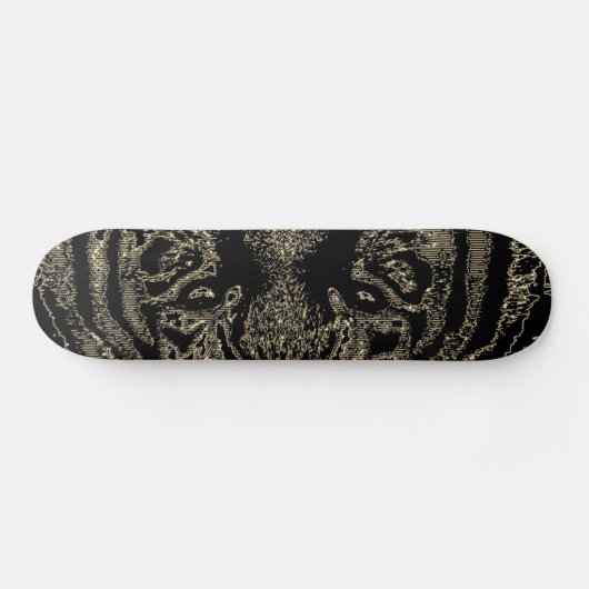 Eyes's tijger 3 - Fine Art Skateboard (Horizontaal)