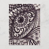 Eyetangle-briefkaart Briefkaart (Voorkant)