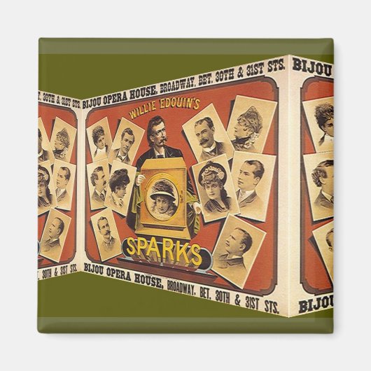 eyetrix MAGNET~ BIJOU OPERA HUIS BROADWAY AD! Magneet (Voorkant)