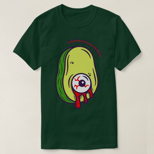 Eyevocado Funny Avocade Lover T-shirt (Design voorkant)