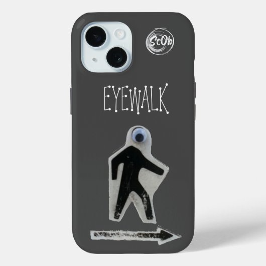 EyeWalk iPhone 15 Hoesje (Achterkant)
