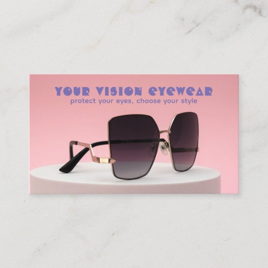 Eyewear Specialist, opticien Visitekaartje (Voorkant)