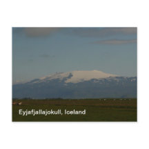 Eyjafjallajokull IJsland Briefkaart