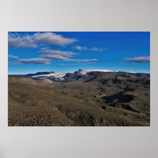 Eyjafjallajökull Poster (Voorkant)