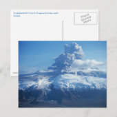 Eyjafjallajökull Volcanic Eruption IJ Briefkaart (Voorkant / Achterkant)