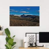Eyjafjallajökull Volcano Poster (Thuiskantoor)