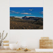 Eyjafjallajökull Volcano Poster (Keuken)