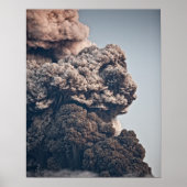 Eyjafjalljokull Volcanic Eruption Poster (Voorkant)
